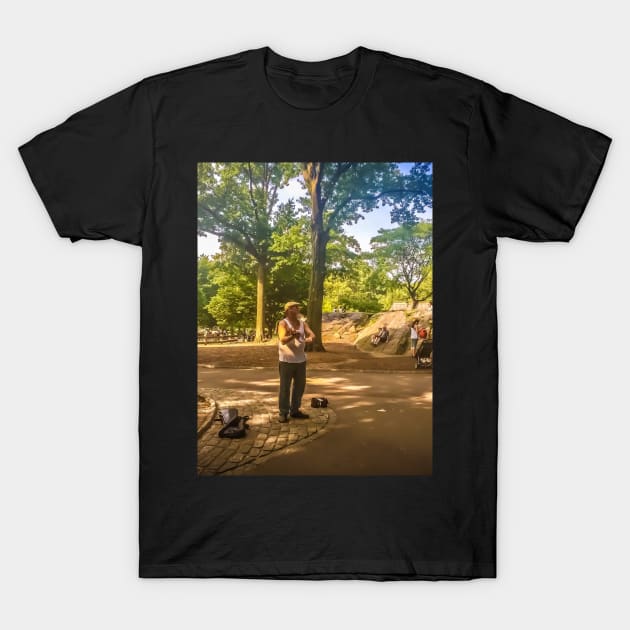 Central Park, Manhattan, New York City T-Shirt by eleonoraingrid